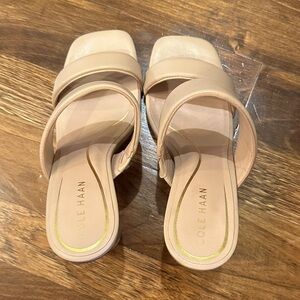 Cole Haan Women's Cream Mules